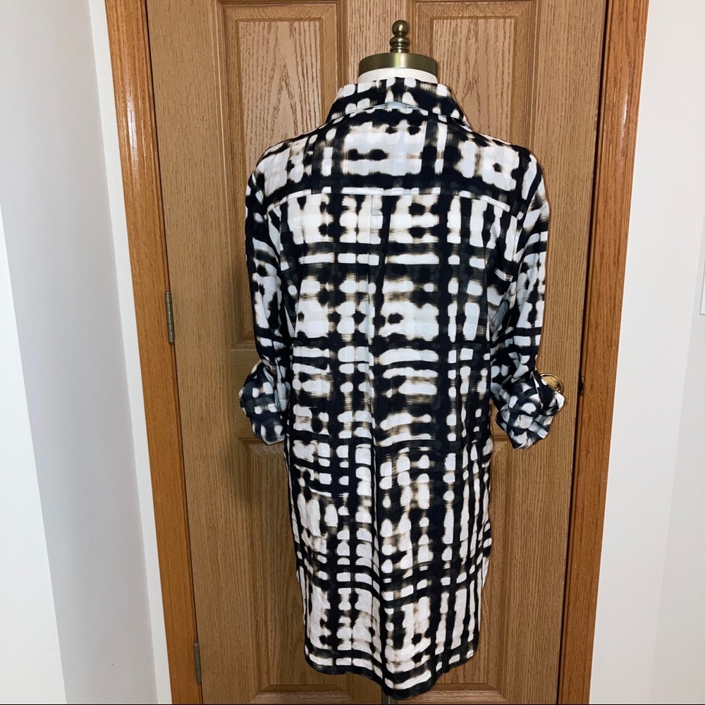 Calvin Klein button down tunic - Picture 4 of 6